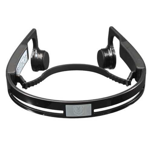 Bluetooth 4.2 Wireless Open Ear Bone Conduction Headphones - Comfortable Lightweight Stereo Headset for Running, Cycling & Outdoor Sports - Compatible with Smartphones & Tablets
