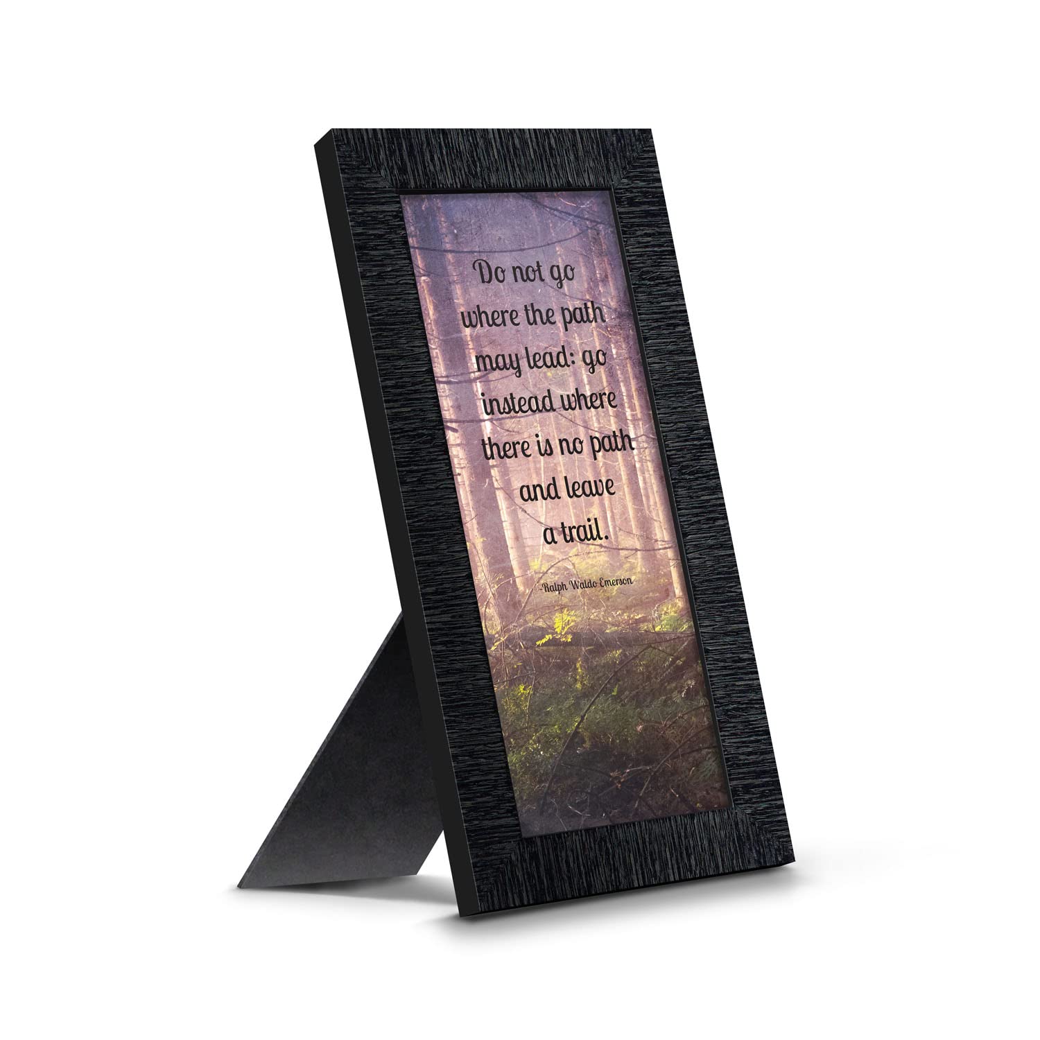 Inspirational Wall Art with Emerson Quote 