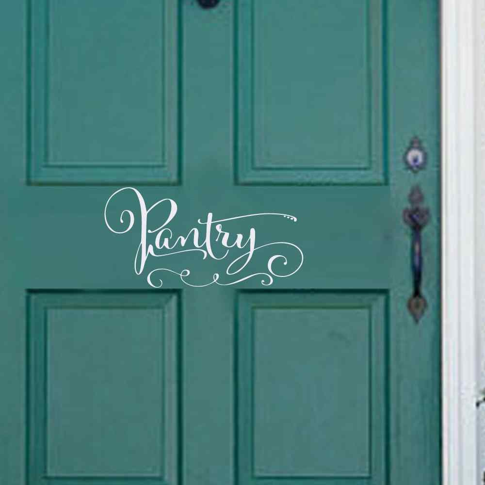 BATTOO Black Pantry Decal - 5