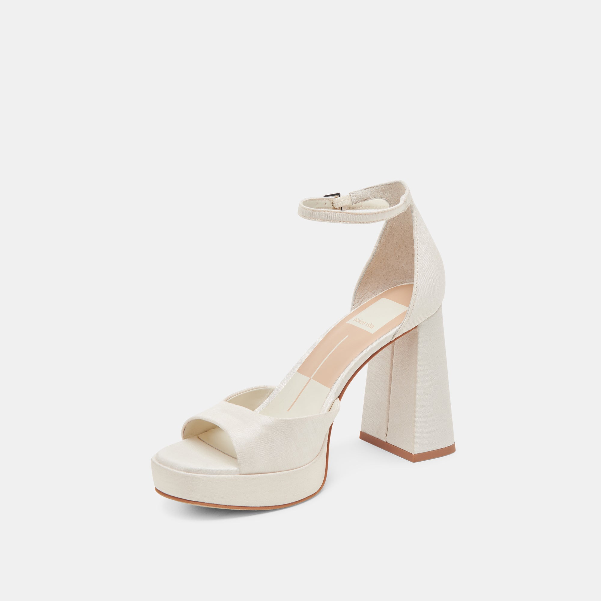 PANDRO Women's White Satin High Heels - Elegant Pointed Toe Pumps for Weddings, Parties & Special Occasions