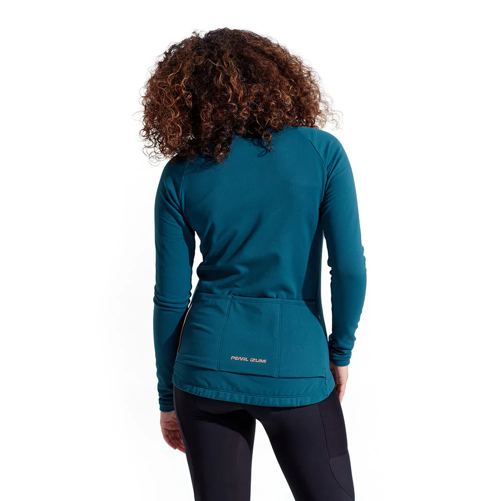 Women's Attack Thermal Jersey - Long Sleeve Fleece Lined Winter Shirt for Running, Hiking & Outdoor Activities - 11222109