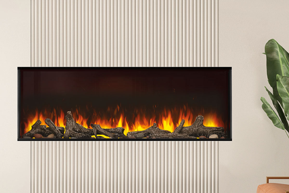 Napoleon Astound 62 Smart Built-In Linear Electric Fireplace - Modern Home Heating Solution for Living Room & Bedroom