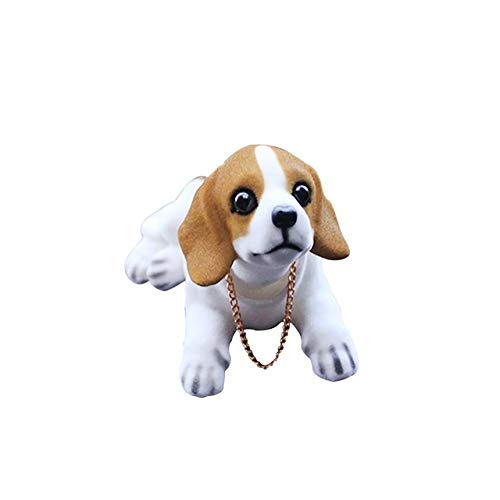 Kfdzsw Cute Creative Shaking Head Dog Car Dashboard Ornament - Funny Car Doll Interior Decor Accessory for Dashboard, Gift Idea (Color: A) - Perfect for Car Lovers & Pet Owners