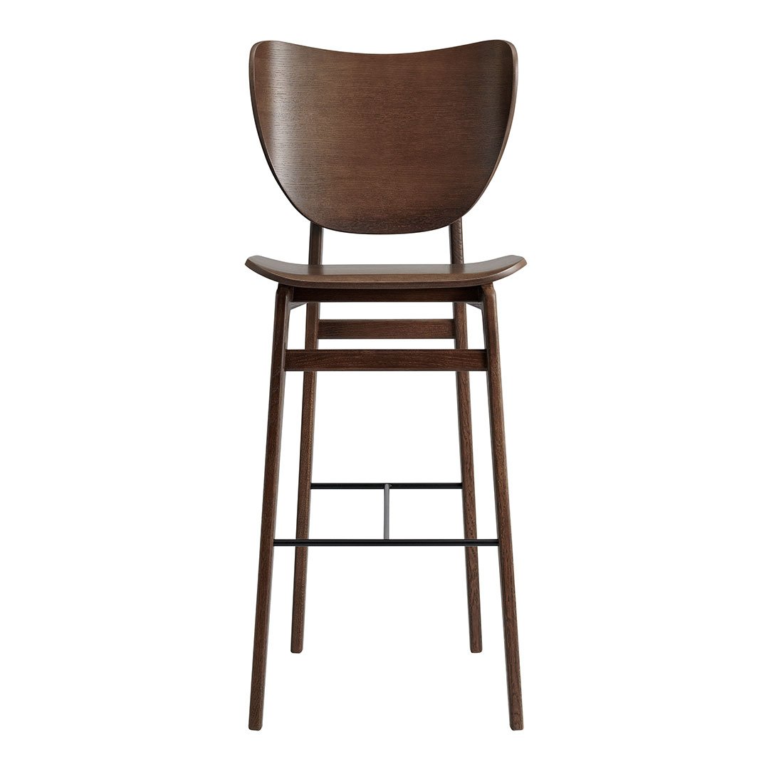 Stylish Elephant Bar Stool - High-Quality Wooden Bar Chair for Home & Pub - Perfect for Kitchen Island, Dining Counter & Entertainment Areas