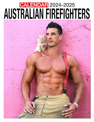 Australian Firefighters Calendar 2024-2025 | 24-Month Wall Calendar from Jan 2024 to Dec 2025 | Thick Premium Paper | Perfect Gift for Planning & Organization | Includes US Holidays | Ideal for Home, Office & Firefighter Fans