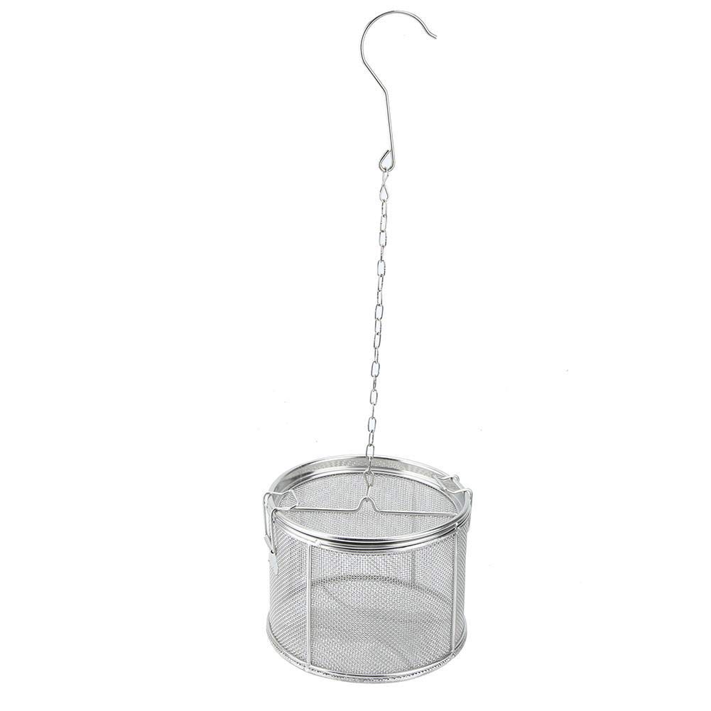 Premium Stainless Steel Tea Infuser Ball with Fine Mesh - 12 x 13cm Kitchen Strainer for Tea, Soup, Spices & Seasonings - Ideal for Loose Leaf Tea, Herbal Infusions & Cooking Filtration