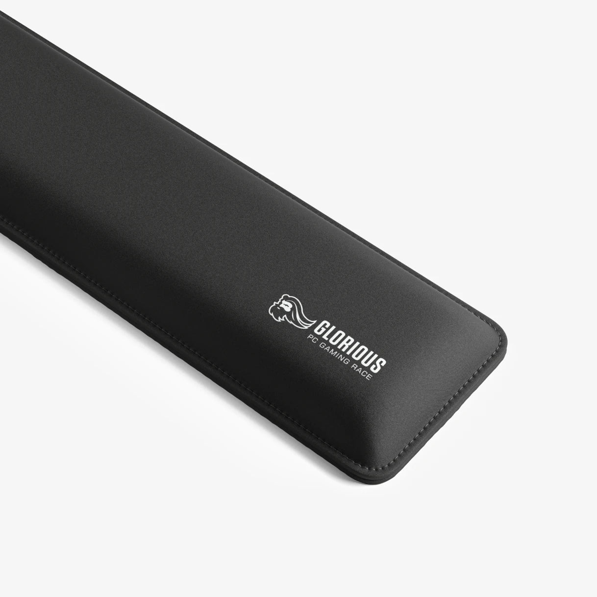 Premium Ergonomic Keyboard Wrist Rest with Memory Foam & Stitched Edges - Black - Comfort Support for Typing, Gaming & Office Work