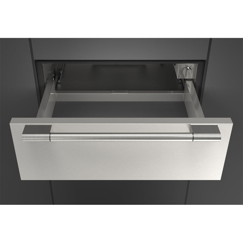 Fulgor Milano 30 Inch 600 Professional Series Stainless Steel Warming Drawer F6PWD30S1 - Perfect for Restaurants, Catering & Home Kitchen Use