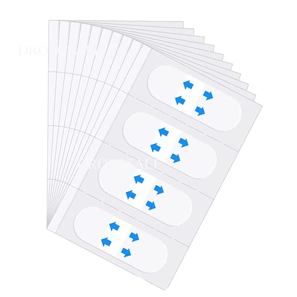 Silent Face Lift Tape - Invisible Facial Lifting Tape for Double Chin & Jowls | Instant Neck Tightening | Waterproof Makeup Stickers (40 Pcs) - Perfect for Weddings, Photos & Everyday Youthful Look
