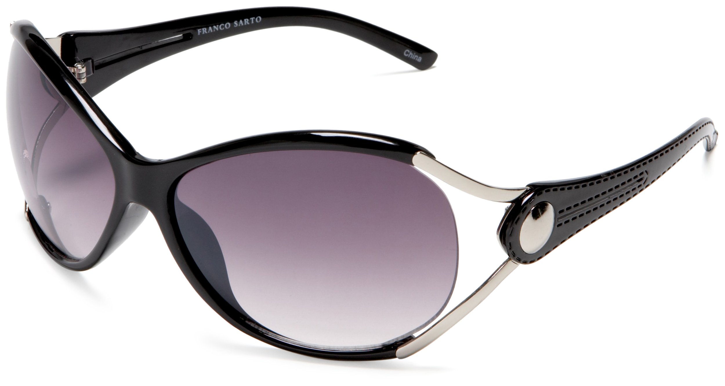 Franco Sarto Sophie Resin Sunglasses for Women - UV Protection Fashion Shades - Perfect for Beach, Driving & Outdoor Activities