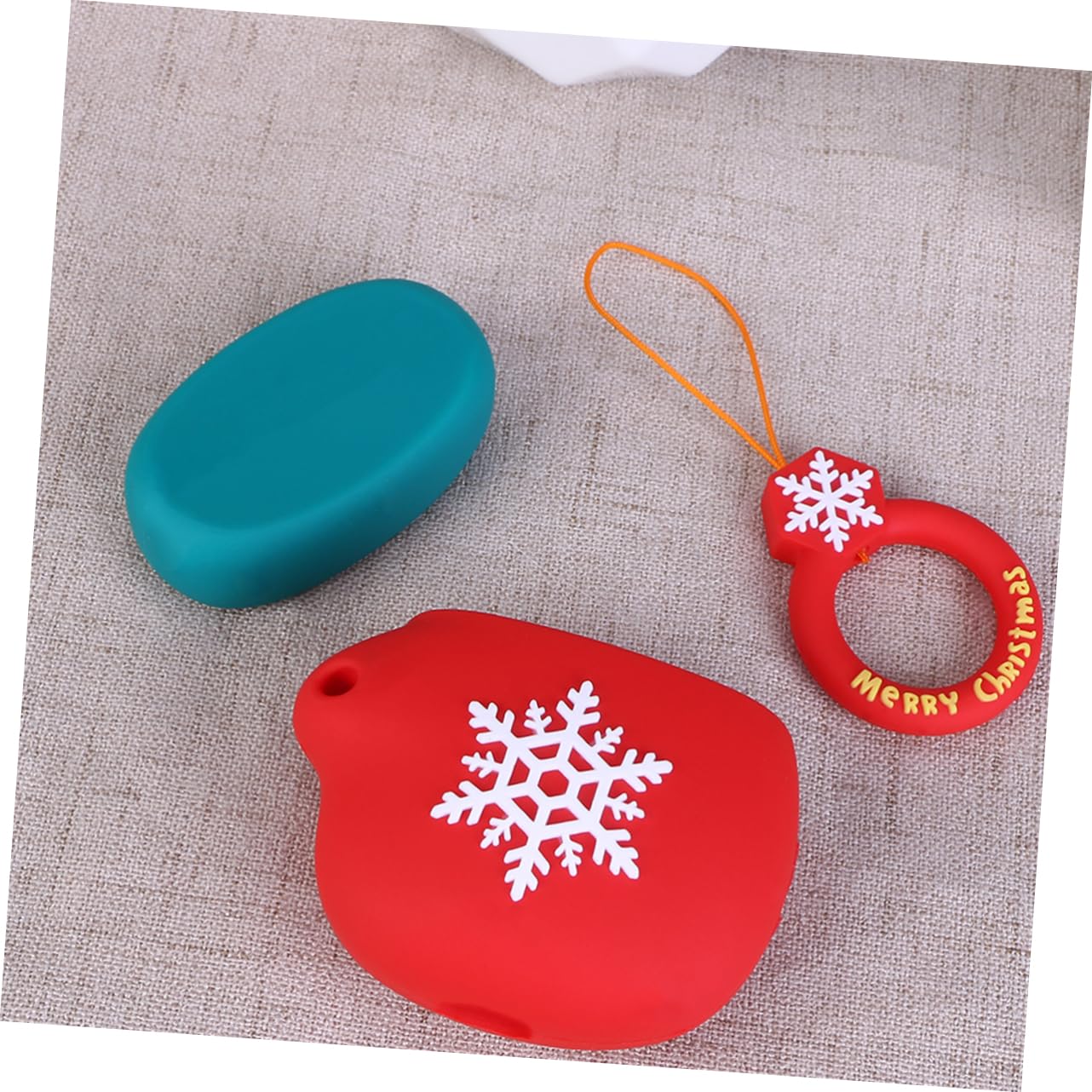 Angoily 2-Pack Snowflake Design AirPods Case Cover - Protective Hard Shell for Apple AirPods 1/2/3 Pro - Perfect for Hiking, Biking, Travel & Outdoor Activities