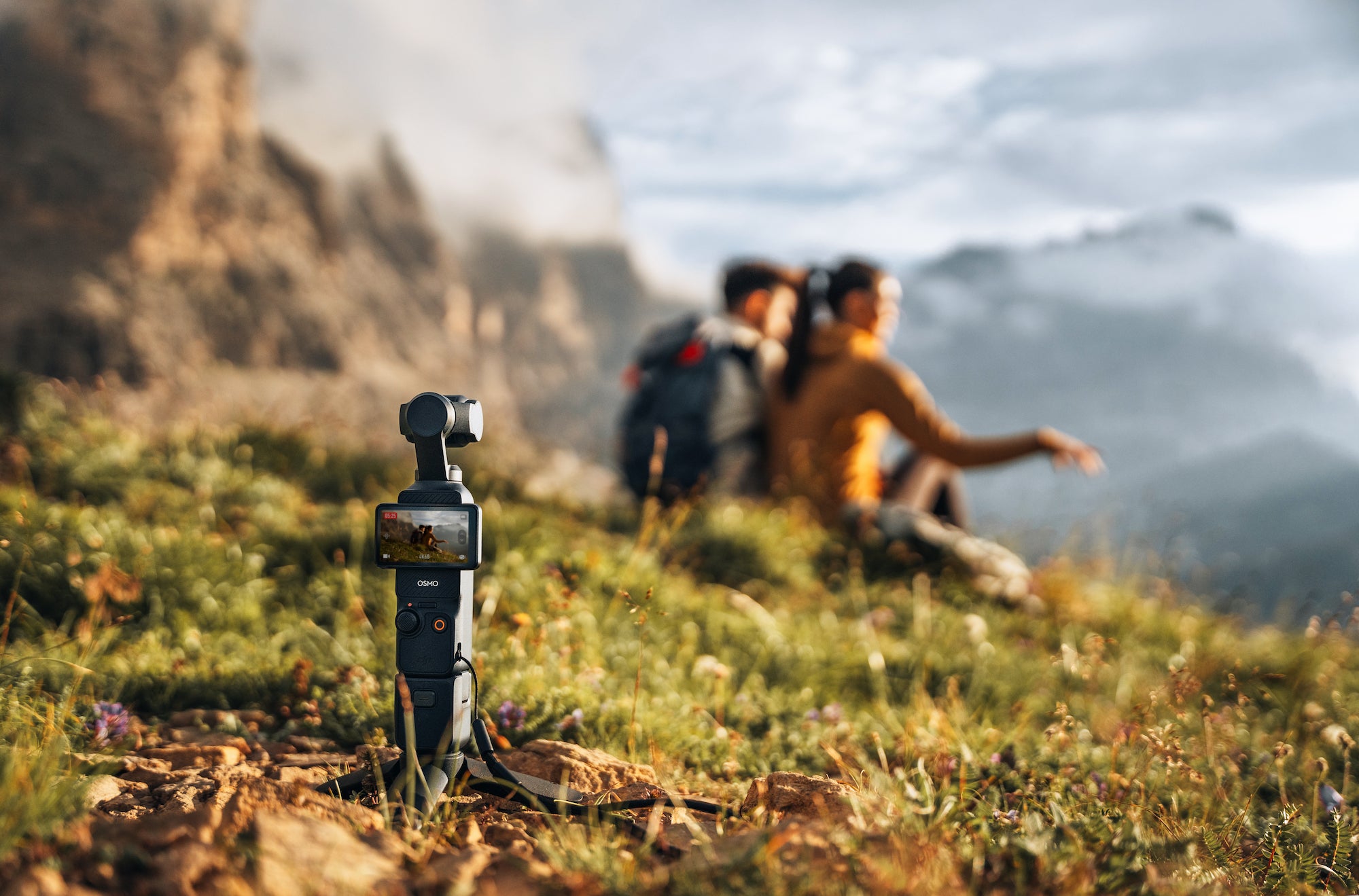 DJI Osmo Pocket 3 Handheld 4K Gimbal Stabilizer for Vlogging, Travel & Action Shots - Compact Camera Stabilizer for Smooth Videos & Photos