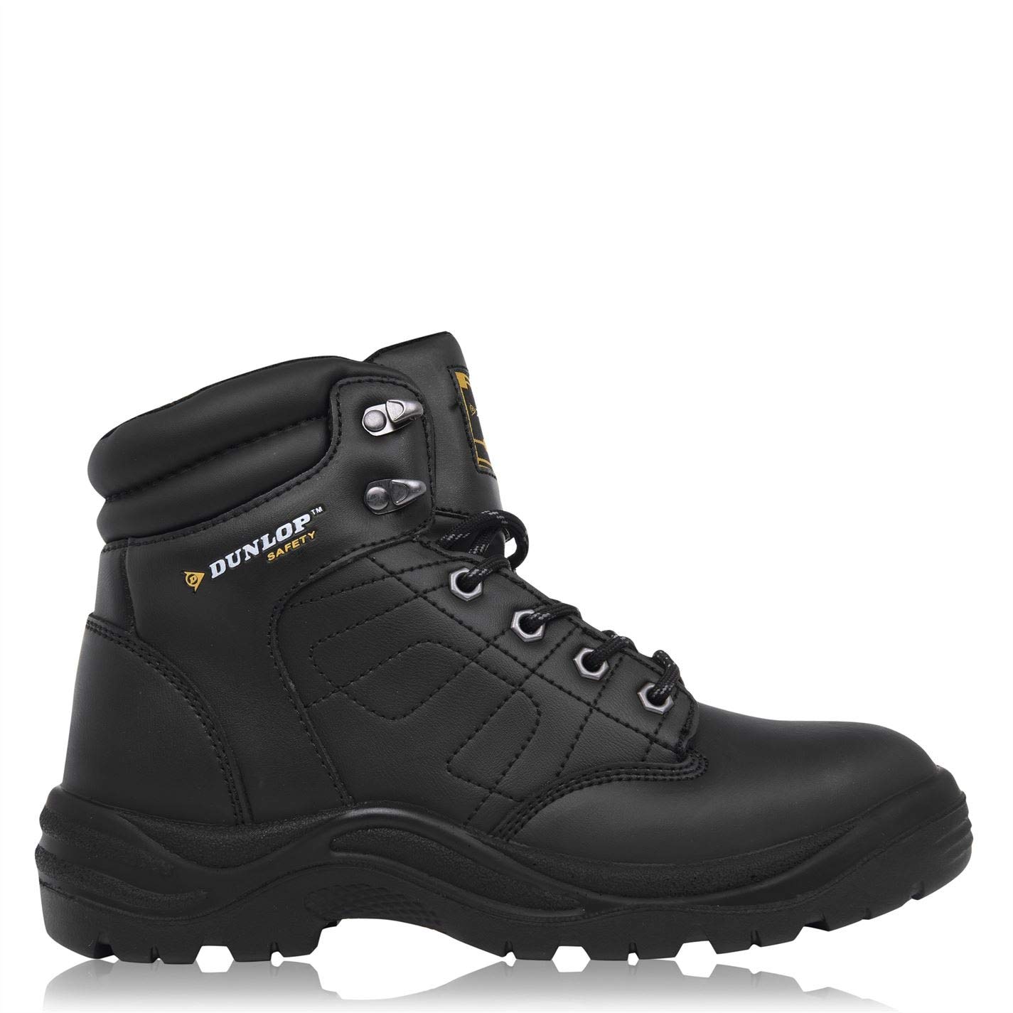 **Dunlop Men's Dakota Steel Toe Safety Boots - Lace-Up Work Shoes for Construction, Warehouse & Industrial Use**