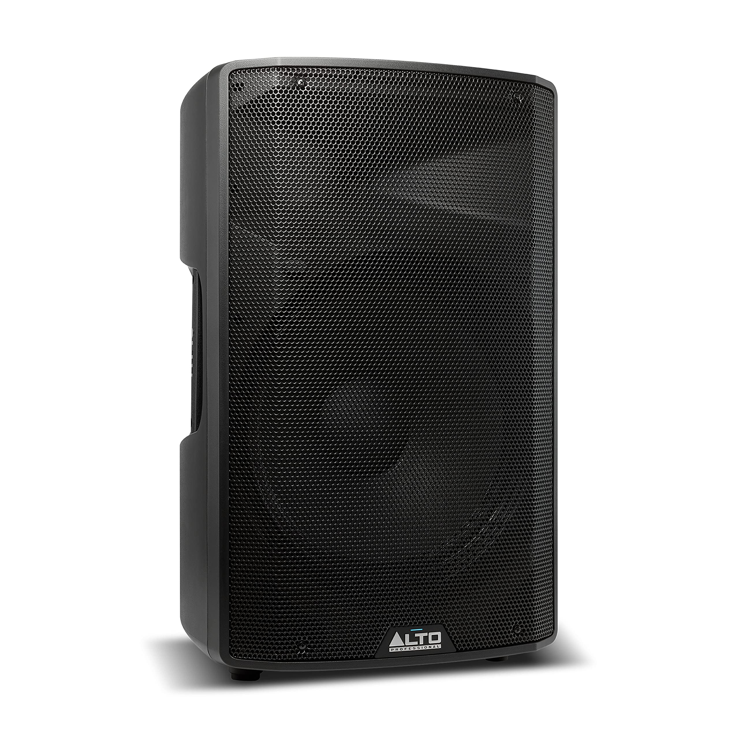 ALTO TX315 700W 15 Inch 2-Way Powered PA Speaker with Signal Limiting, Switchable Mic/Line Preamp & XLR Inputs/Outputs - Perfect for Live Performances, DJ Gigs, and Outdoor Events