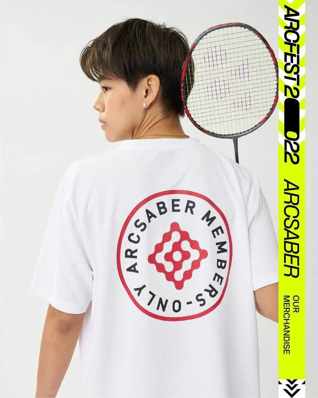 Yonex Arcsaber 11 Tour Badminton Racket - Grayish Pearl | Professional Grade Carbon Graphite Shaft | Pre-Order Now for Fast Delivery | Perfect for Competitive Tournaments & Training Sessions