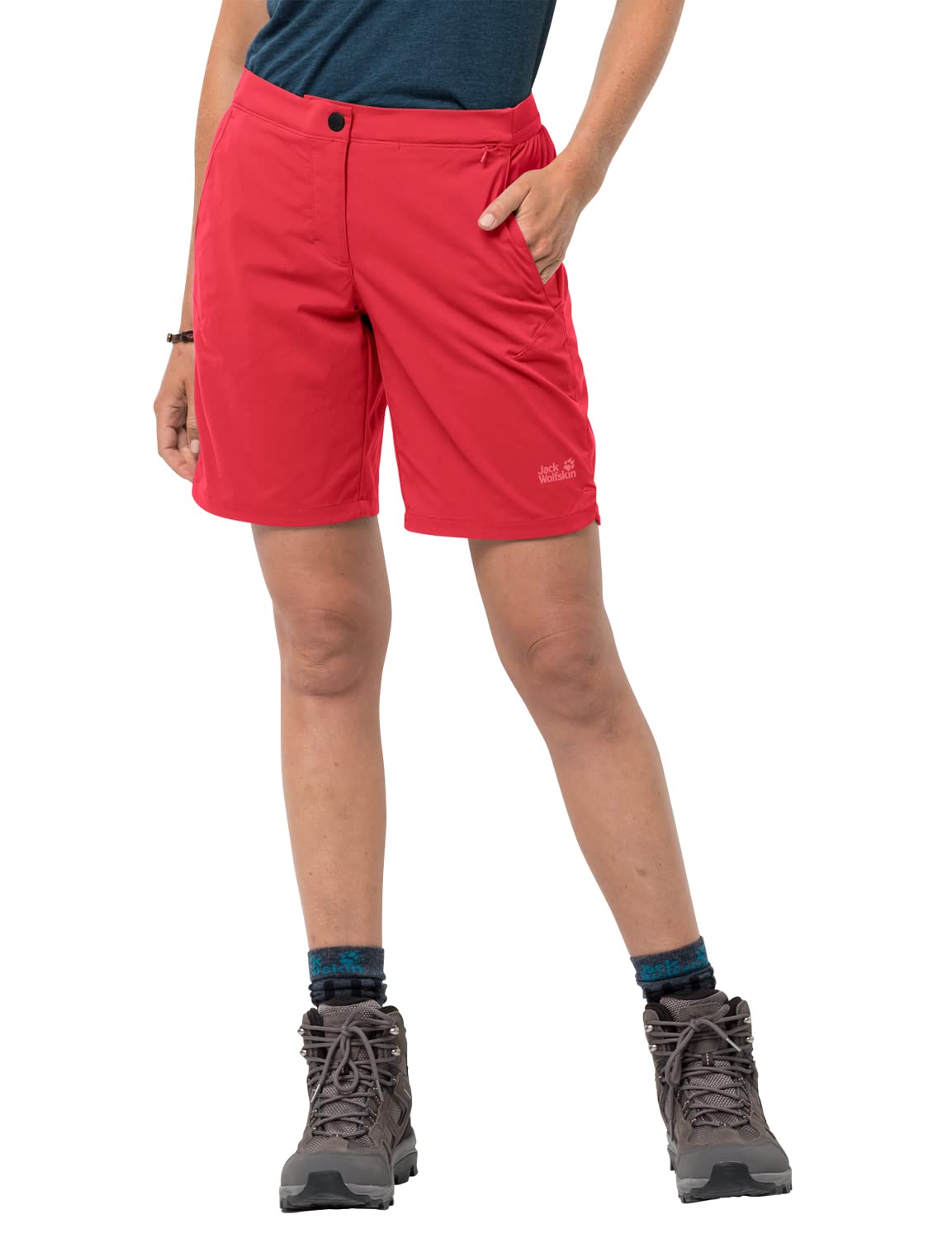 Jack Wolfskin Women's Hilltop Trail Shorts - Lightweight Hiking Shorts for Outdoor Adventures & Travel