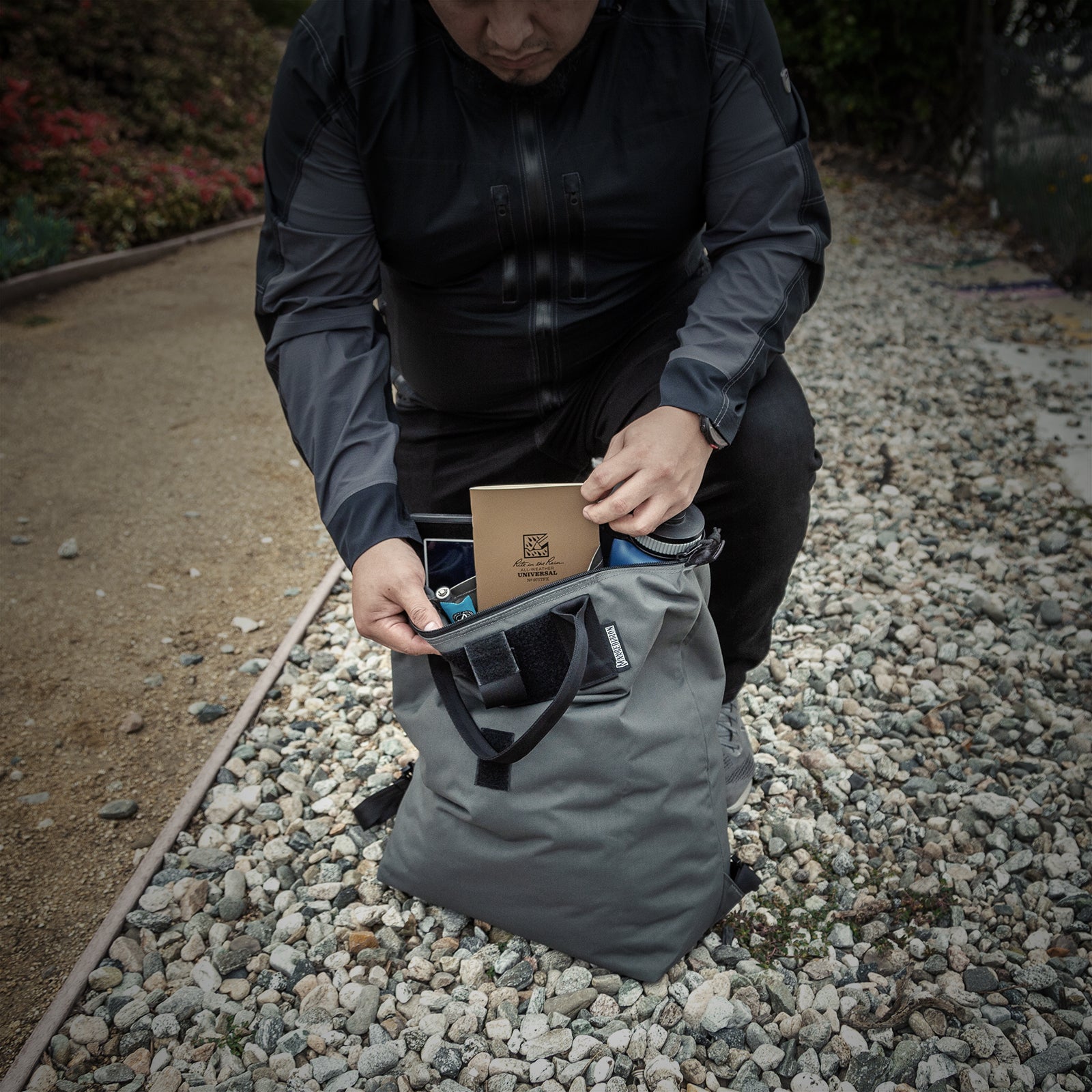 Rollypoly Folding Tote Pack - Convertible Backpack & Shoulder Bag for Travel, Work & Shopping | Lightweight & Compact Design for Daily Commute & Weekend Getaways