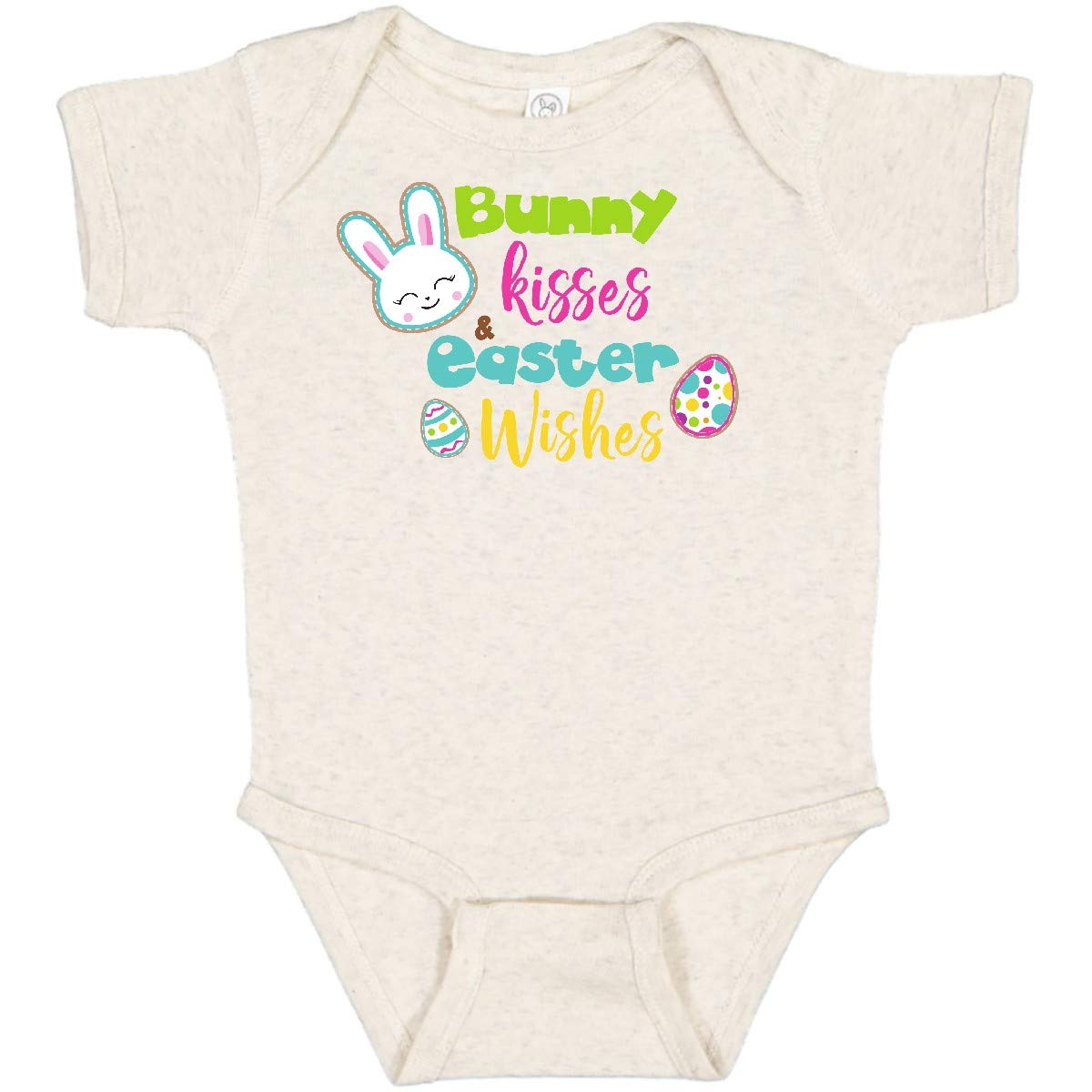 Easter Bunny Kisses Baby Bodysuit for Easter Egg Hunt