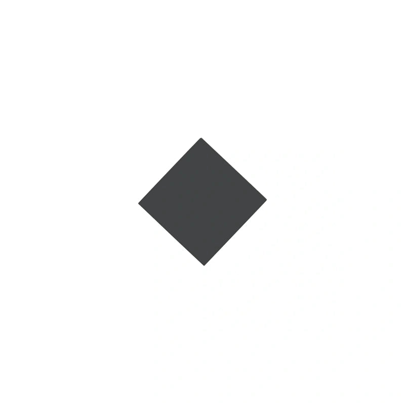 Winckelmans Granite Klinker 3.5x3.5 cm Black Tiles - Premium Square Ceramic Tiles for Kitchen Backsplash, Bathroom Walls & Flooring