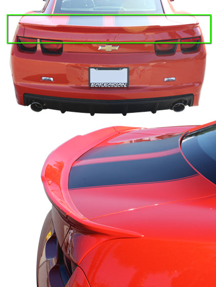 2010-2013 Chevy Camaro Rear Spoiler - KB51023 - High Performance Carbon Fiber Rear Wing for Sports Car Racing & Street Style Enhancement