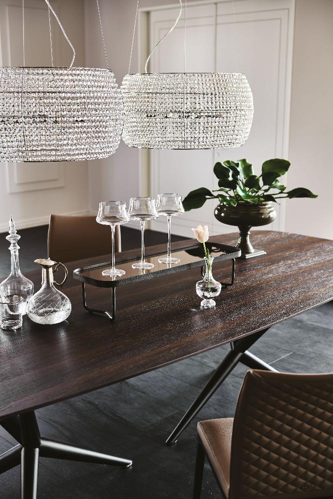 Premium Solid Wood Dining Table - ATLANTIS Modern Farmhouse Style Wooden Table for Kitchen, Dining Room & Office | Natural Wood Finish, Sturdy Construction, Easy Assembly