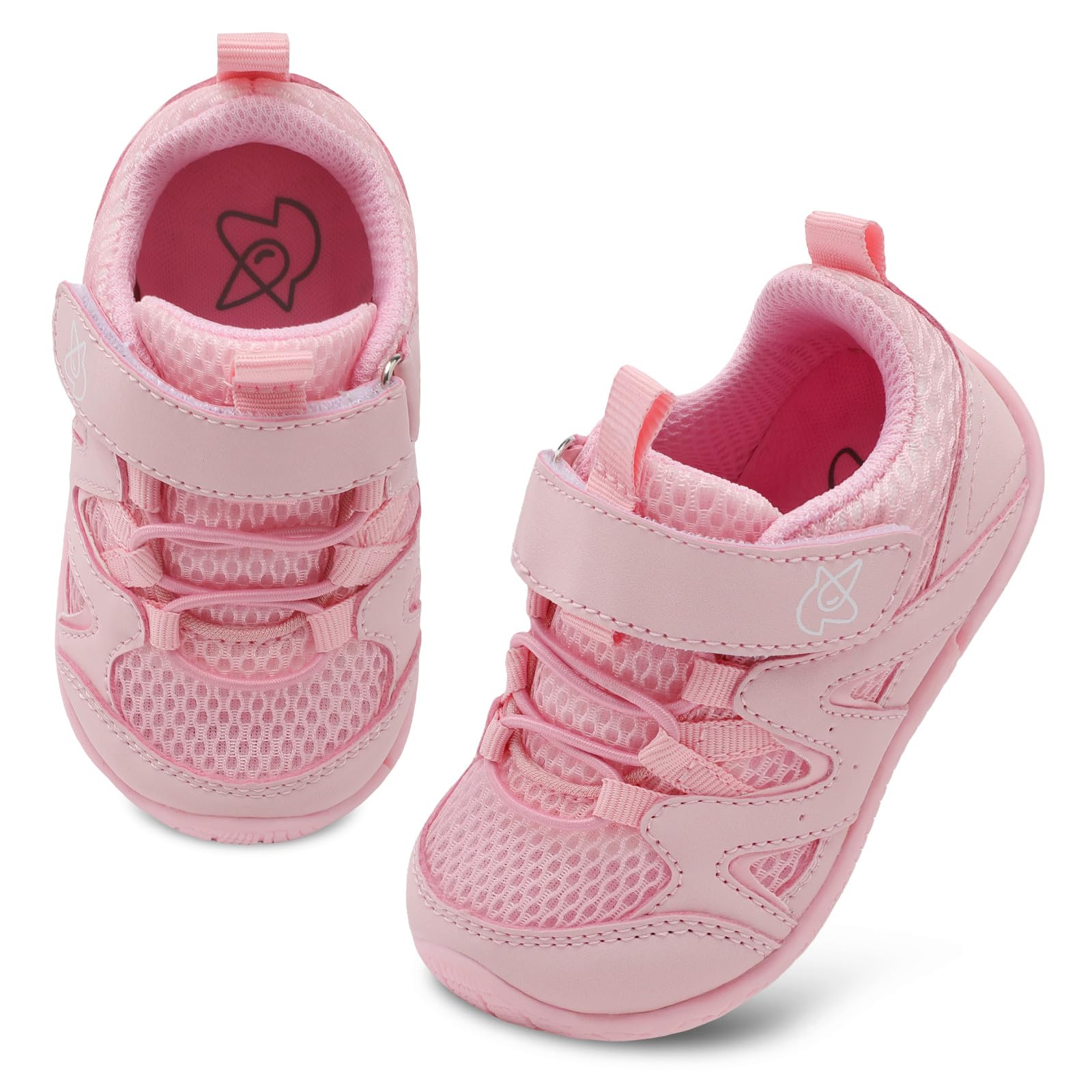 LeIsfIt Baby Walking Shoes for Boys & Girls - Non-Slip First Walkers, Breathable Toddler Sneakers with Soft Sole - Perfect for Indoor Play, Outdoor Adventures & Early Steps Development