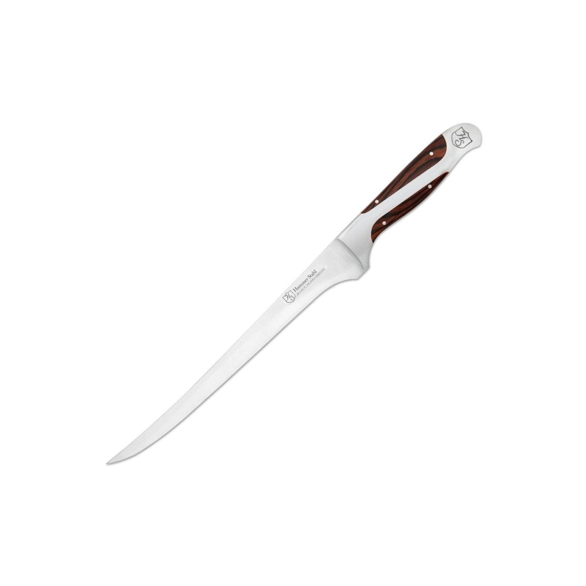 Hammer Stahl 7-Inch Fillet Knife - Professional Sharp Boning Knife for Fish, Meat & Poultry - Perfect for Fishing, Hunting, Camping & Kitchen Use