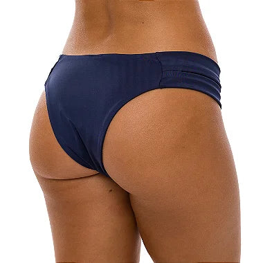 Royal Blue Brazilian Wide Side Bikini Bottom - High Waisted Swimwear for Women, Comfortable & Sexy Beachwear - Perfect for Pool, Beach Vacation & Summer Swim
