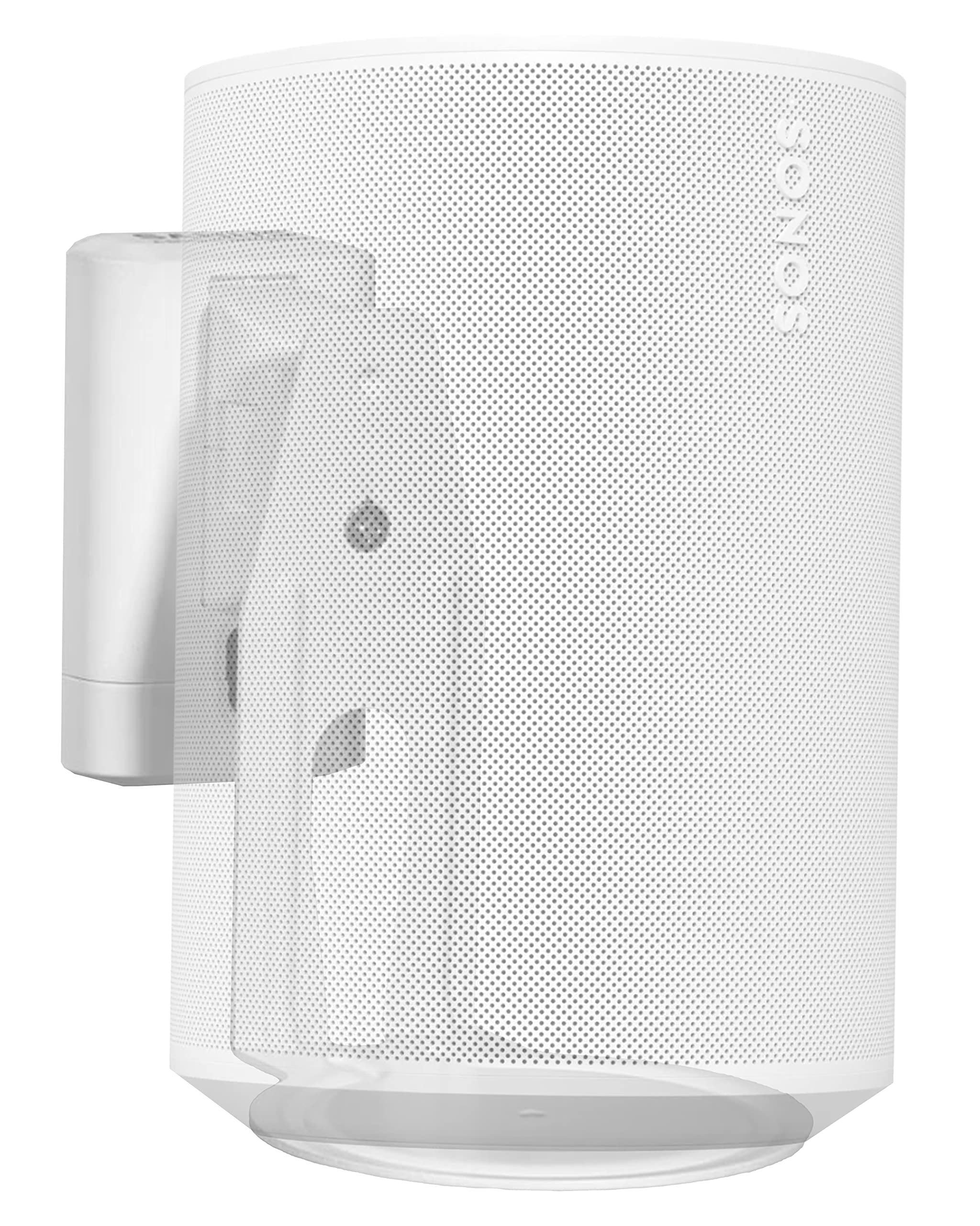 Sanus Speaker Wall Mounts for Sonos Era 100™ Pair - Adjustable Swivel & Tilt Speaker Brackets with Easy 15-Minute Installation - White (2-Pack) - Perfect for Home Theater & Living Room Audio Setup