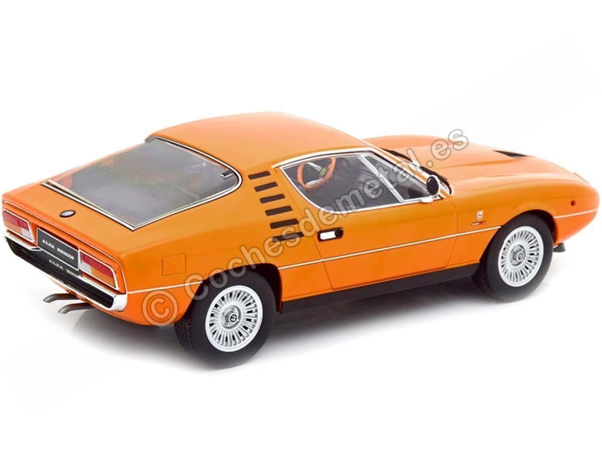 1:18 Scale Alfa Romeo Montreal 1970 Diecast Model Car by KK Scale - Classic Vintage Sports Car Collection for Display & Gifts