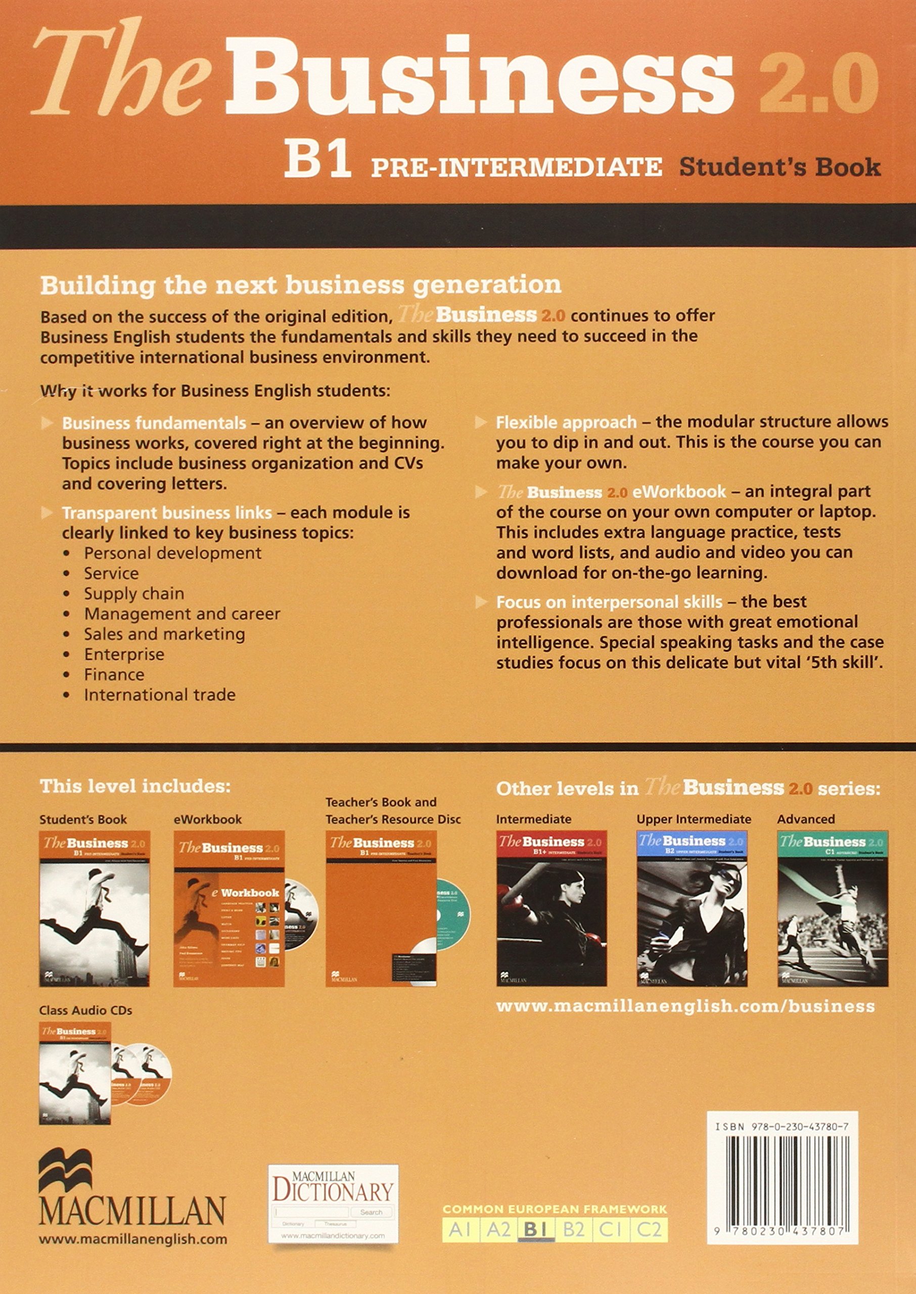 The Business 2.0 Pre-Intermediate Student Book Pack - Essential English Learning Materials for Business Professionals & ESL Students | Perfect for Classroom Study, Self-Learning & Business Communication Training