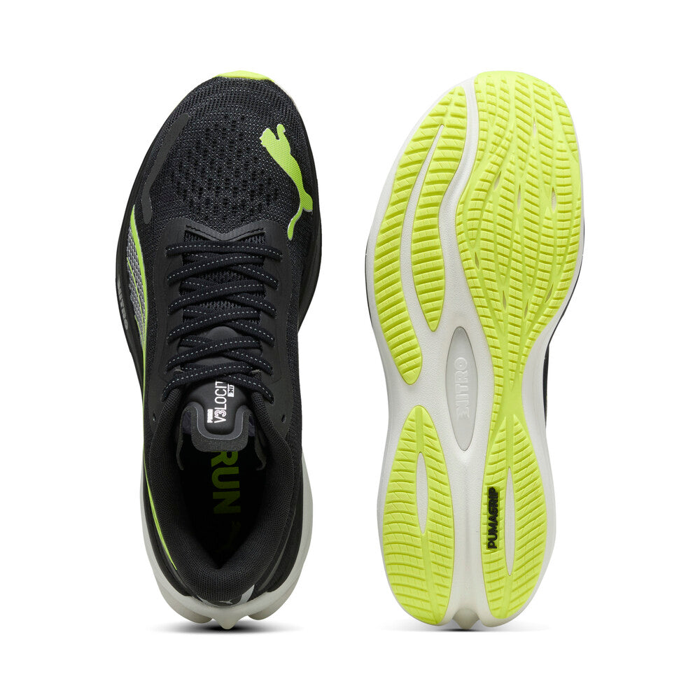Men's Velocity Nitro 3 Running Shoes - Lightweight Cushioned Sneakers for Men - Perfect for Jogging, Gym Workouts & Daily Walking