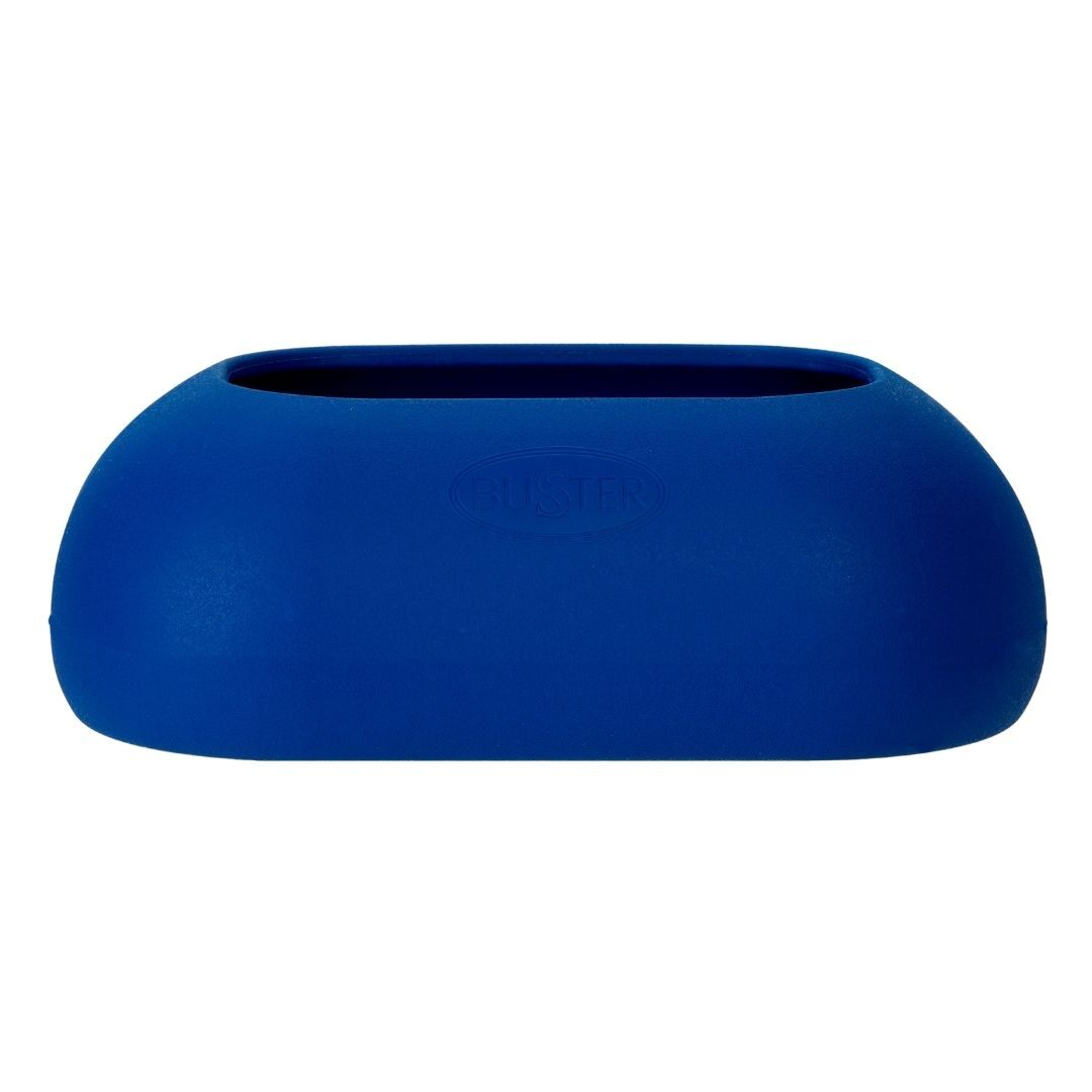 IncrediBowl Blue Wet and Dry Food Bowl for Long Eared Dogs - Perfect for Mealtime, Travel & Outdoor Feeding