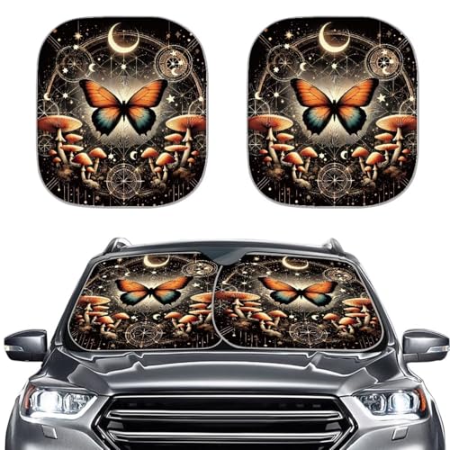 Butterfly Mushroom Moon