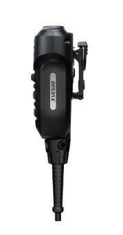 Motorola XVE500 (PMMN4137A_BLK) Remote Speaker Microphone for Two-Way Radios - Hands-Free Communication for Security, Construction & Outdoor Activities