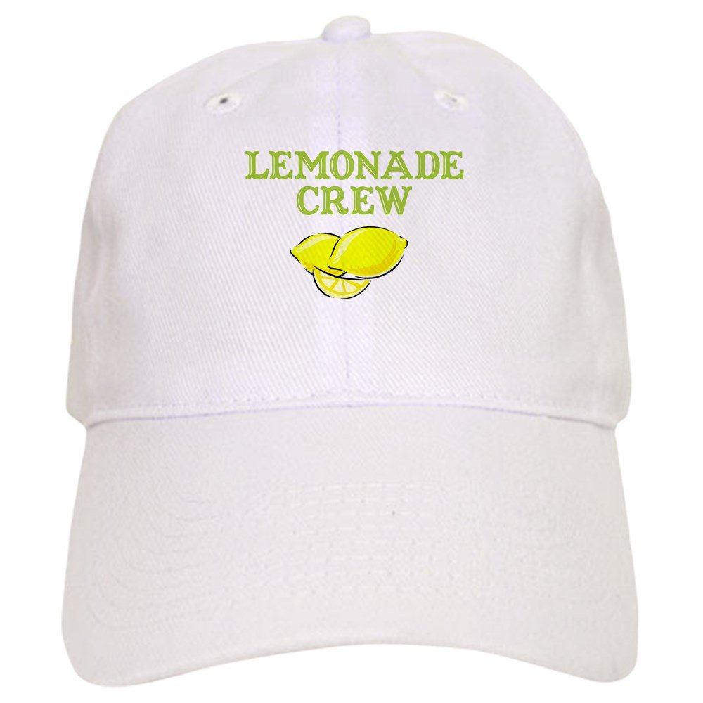 Lemon Print Adjustable Baseball Cap - Funny Citrus Design Hat for Men & Women - Perfect for Summer, Beach, and Outdoor Activities