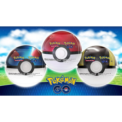 Pokemon GO PokeBall Tin Set - 6 Collectible Metal Tins for Pokemon Cards Storage | Perfect for Trading, Collecting & Gifting