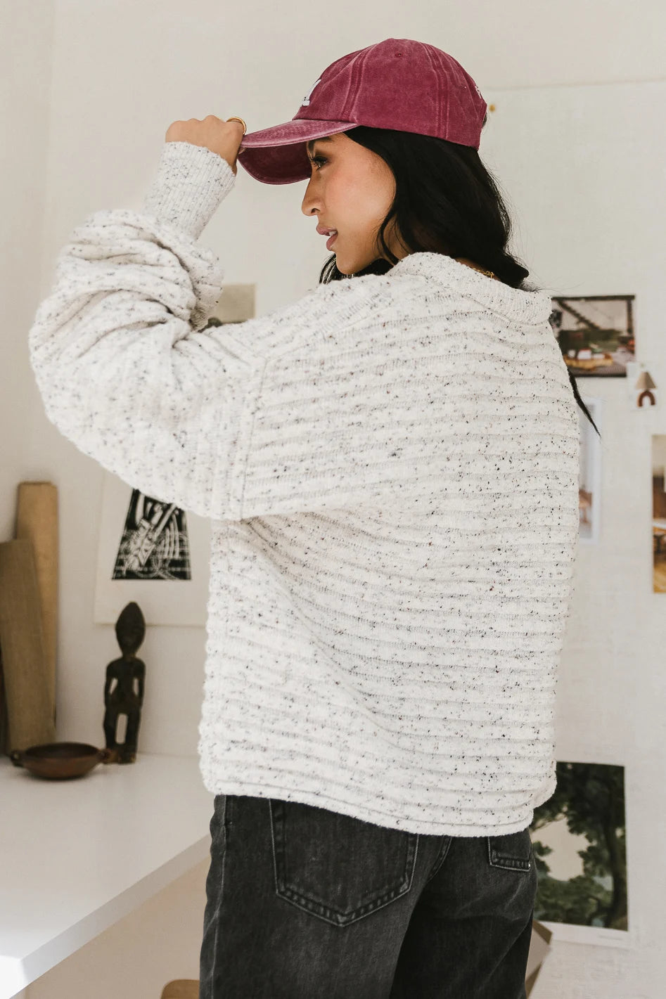 Stylish Mya Ribbed Sweater for Women | Cozy Knit Pullover | Perfect for Fall & Winter | Casual Outfits & Layering