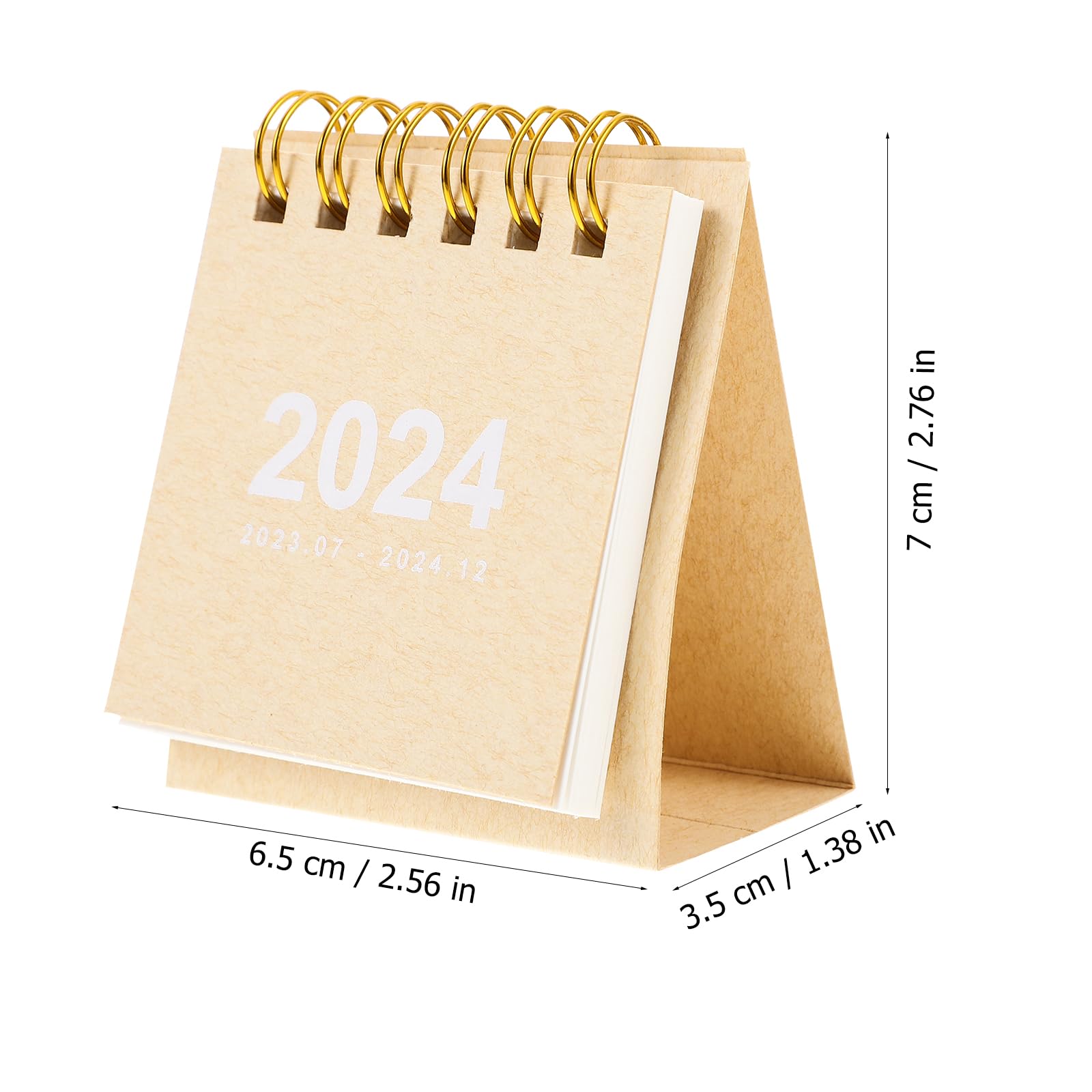NUOBESTY 2022-2023 Desktop Flip Calendar - Standing Tabletop Schedule Planner for Home, Office & School | Green Decorative Desk Organizer | Perfect for Planning, Gifts & Workspace Decor