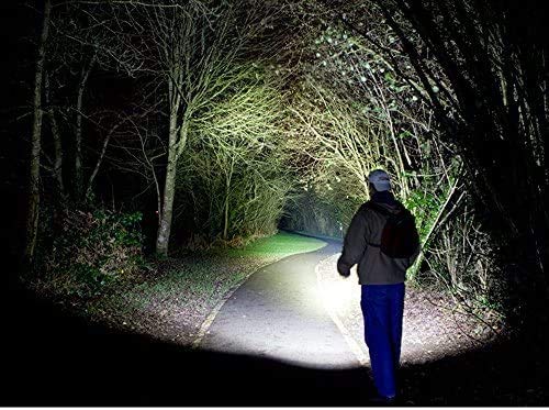 EcoGear FX LED Flashlight Set - High Lumens 5-Mode Zoomable Tactical Flashlights for Camping, Hiking, Emergency & Home Use [2 Pack] - Perfect for Power Outages, Night Adventures & Survival Kits