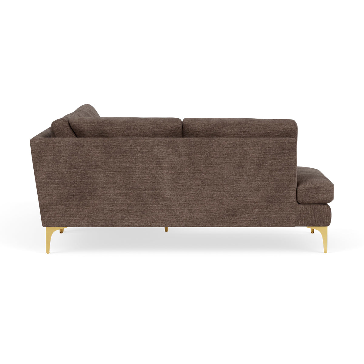Astha Fabric Left Corner Sofa - Modern L-Shaped Sectional Couch for Living Room, Lounge & Small Spaces | Comfortable Home Furniture for Relaxing & Entertaining