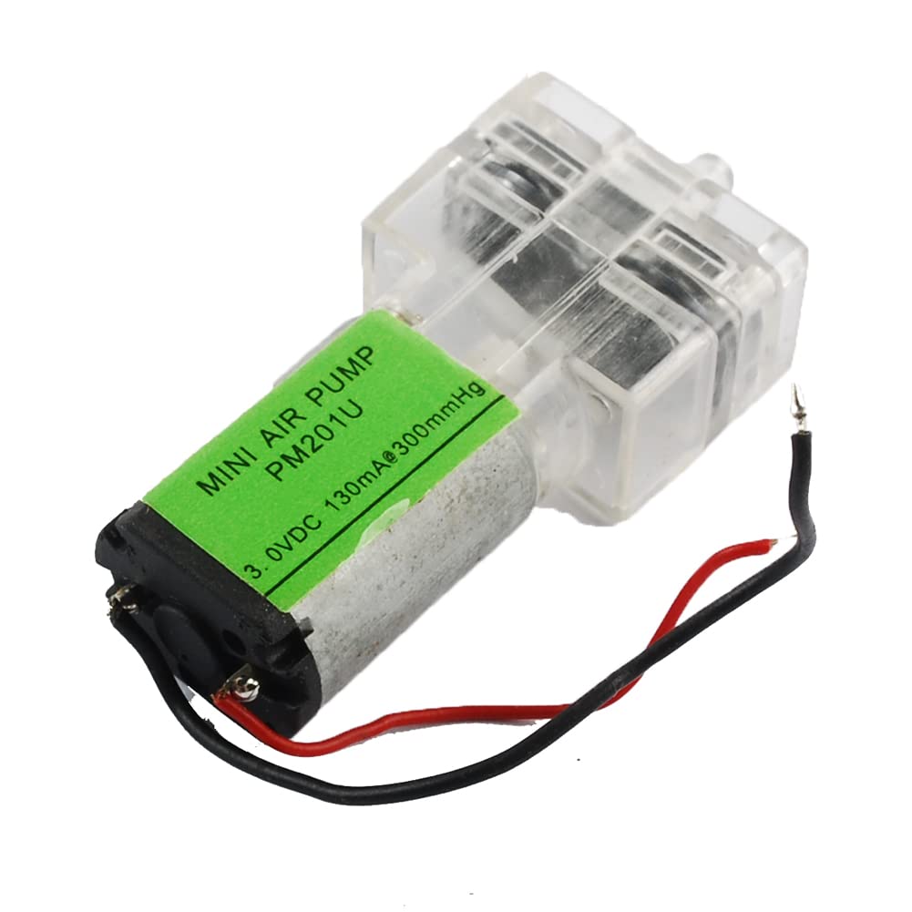 Mini DC3V 130mA 300mmHg Air Pump - Portable Aquarium Oxygen Pump for Fish Tank, Fishing Bait Aerator | Perfect for Home Aquariums, Outdoor Fishing & Bait Keeping
