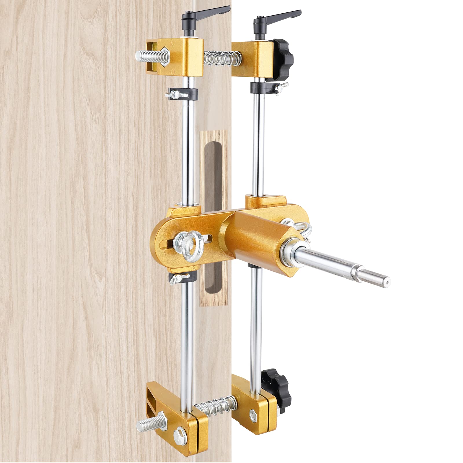 **Professional Door Lock Hole Opener Kit - Updated Wooden Door Lock Mortiser with 3 Drill Bits - Perfect for DIY Door Lock Installation & Repair - Ideal for Home, Office & Apartment Security Upgrades**