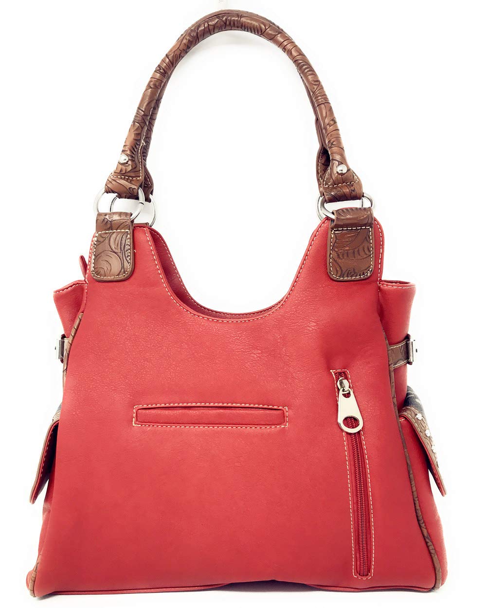Texas West Women's Crossbody Flower Print Shoulder Bag - Stylish Handbag Purse in 3 Colors | Perfect for Work, Travel & Everyday Use