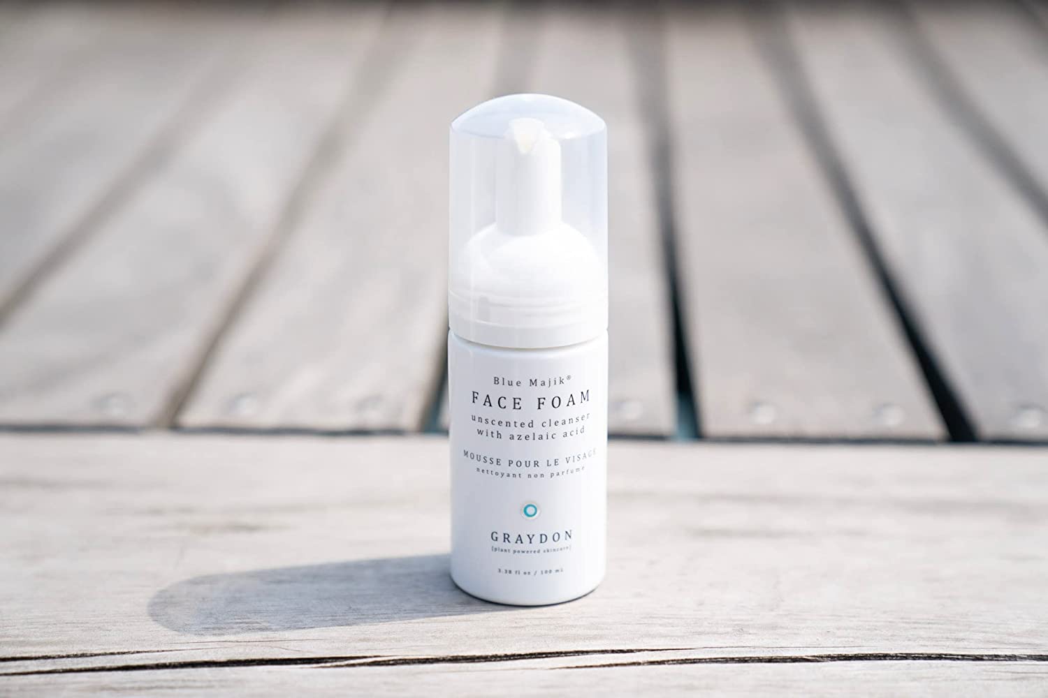 Graydon Face Foam Fragrance Free Cleanser - pH Balanced Formula for Brightening, Cleansing & Smoothing Skin | 100ml/3.4oz | Perfect for Sensitive Skin & Daily Skincare Routine