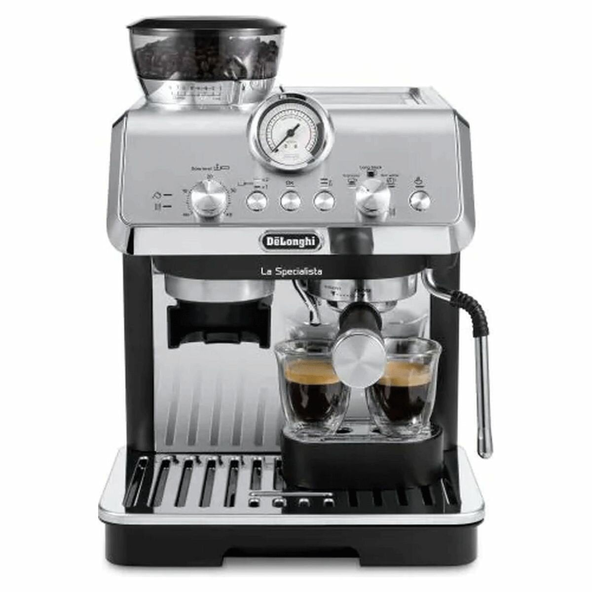 De'Longhi EC9155MB La Specialista Arte Manual Pump Espresso Machine - Premium Home Barista Coffee Maker for Espresso, Latte & Cappuccino - Perfect for Kitchen, Office & Gifting