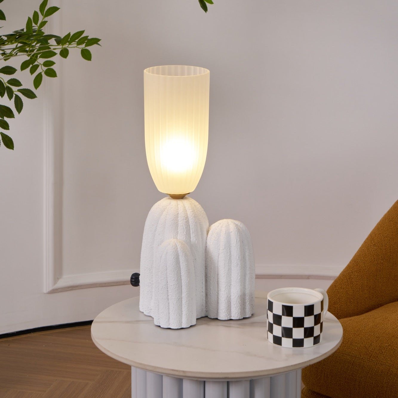 Cactus Lamp - 3D Night Light for Bedroom, Nursery & Living Room | USB-Powered LED Desk Lamp for Home Decor & Relaxation | Perfect for Kids Room, Office & Gift Ideas