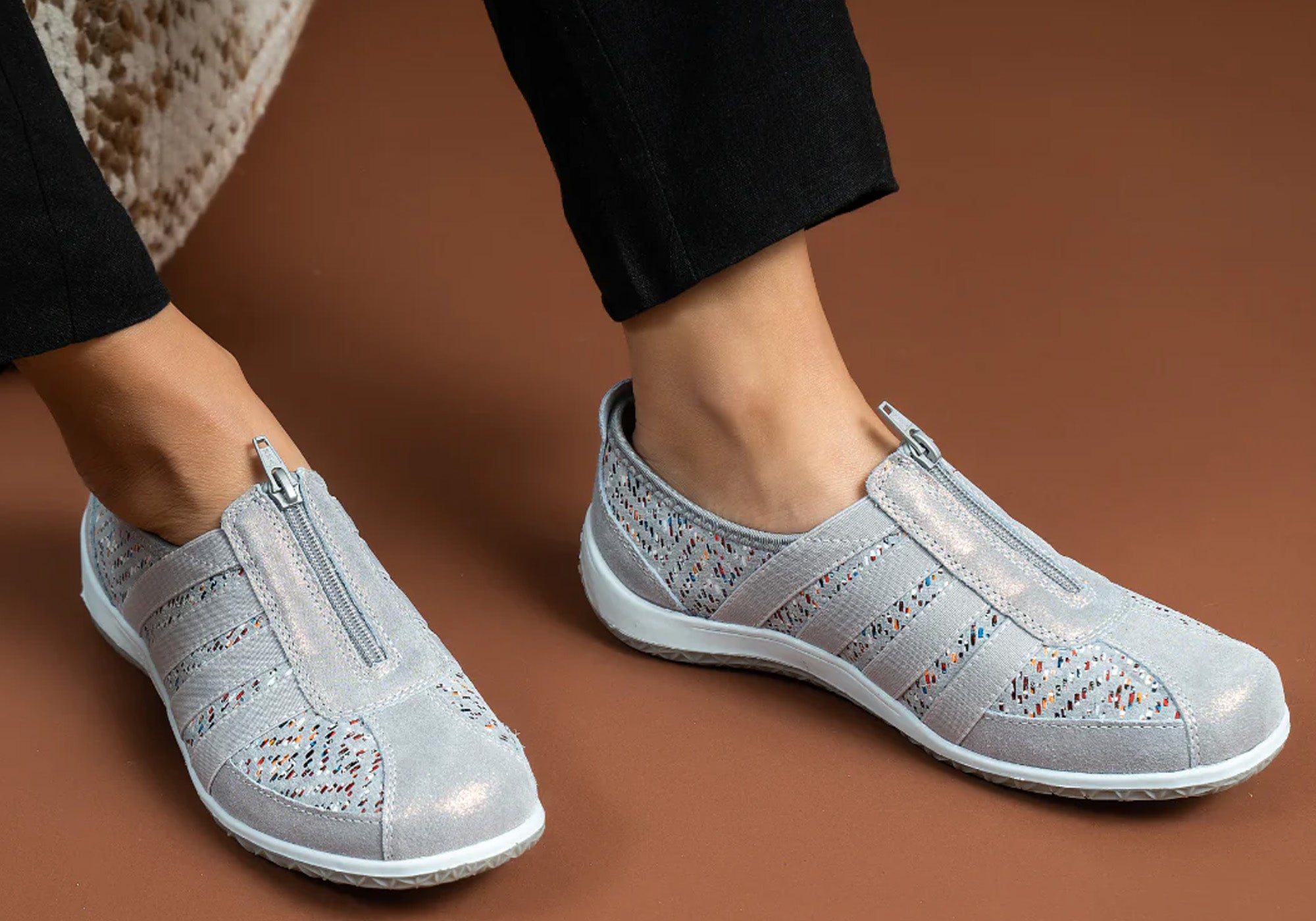 CC Resorts Jada Women's Comfortable Casual Shoes - Slip-On Loafers for Walking, Travel & Everyday Wear