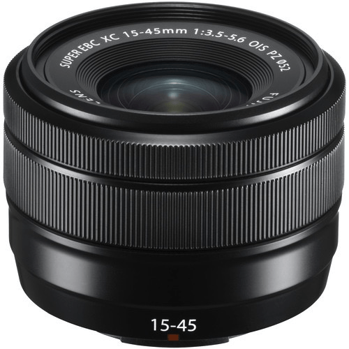 Fujifilm XC 15-45mm f/3.5-5.6 OIS PZ Zoom Lens for X-Mount Cameras (Black) - Perfect for Travel, Vlogging & Everyday Photography