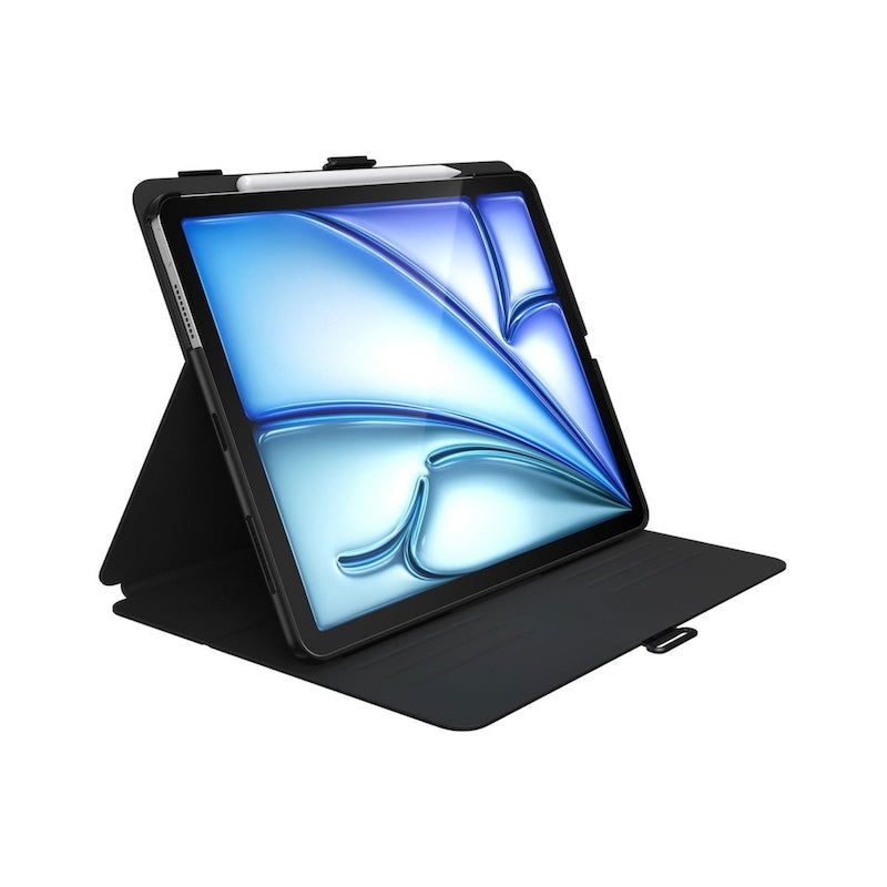 Speck Balance Case for iPad Air 11 (M2) - Black | Slim Protective Cover with Drop Protection | Perfect for Work, Travel & Everyday Use